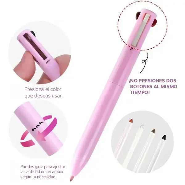 GlamPen™ - Lápiz de maquillaje 4 en 1